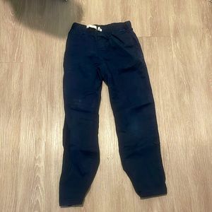 Cat and jack straight navy blue cargo pants